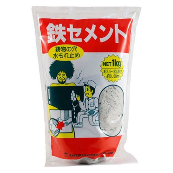 家庭化学工業 家庭化学 鉄セメント スタンドパツク 1kg 209895 1パック（直送品）