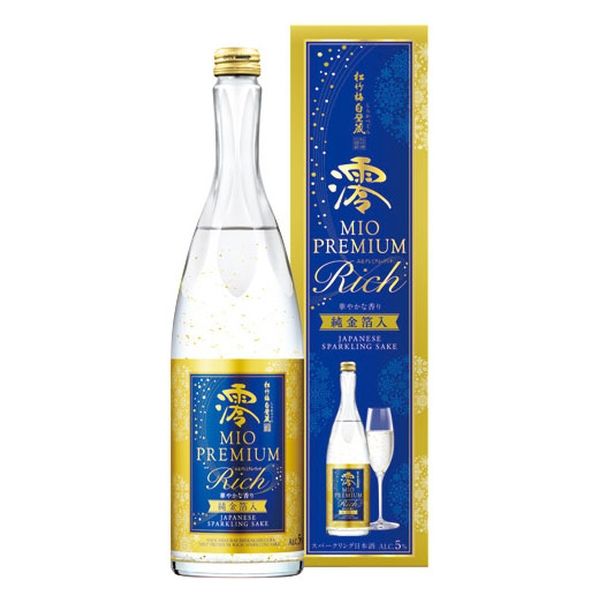 松竹梅 白壁蔵 澪 PREMIUM RICH スパークリング 750ml 1本 アスクル