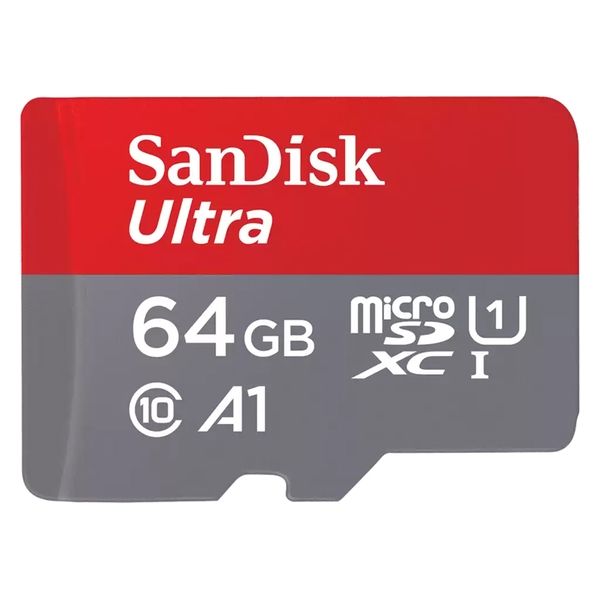 サンディスク ウルトラ　ｍｉｃｒｏＳＤＸＣ　ＵＨＳーＩ　カード　６４ＧＢ SDSQUAB-064G-JN3MA　1枚（直送品）