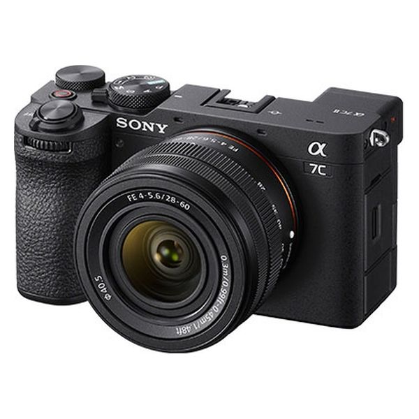 SONY　デジタル一眼カメラ　α７Ｃ　ＩＩ　ズームレンズキット　ブラック（Ｅマウント） ILCE-7CM2L/B　1台（直送品）