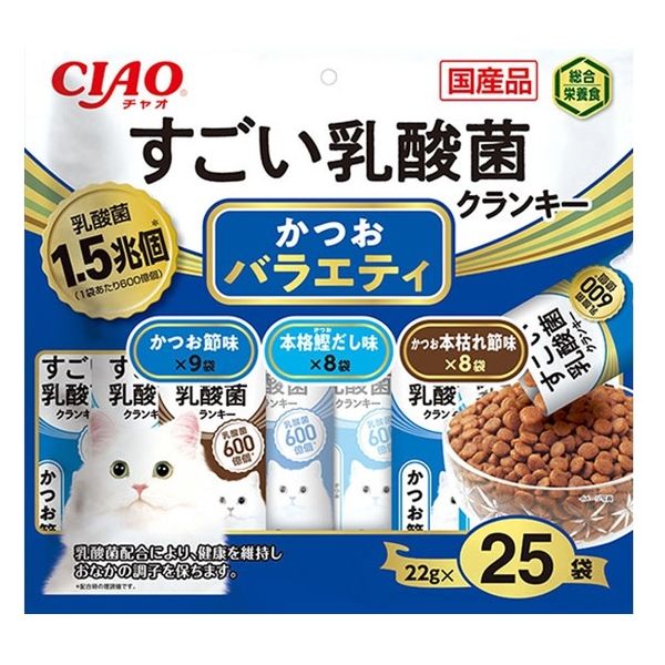 いなば CIAO チャオ すごい乳酸菌クランキー かつおバラエティ 3