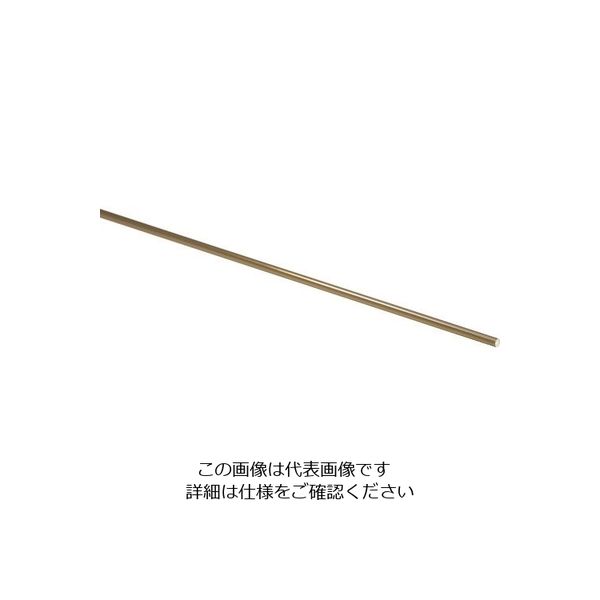 光 真鍮丸棒 395mm×4mm BM395-4 1本 215-9006（直送品）