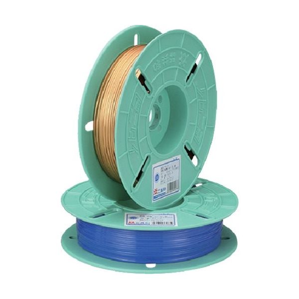 共和 ビニタイ PETリール巻(平行) 金 4mm×1000M QK-1000T11 1巻 112-9328（直送品）