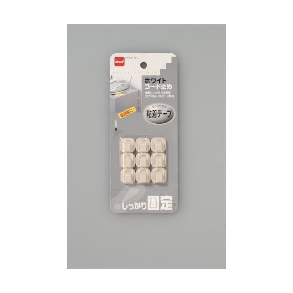 ニトムズ ホワイトコード止 H164 1パック(9個) 730-7616（直送品）