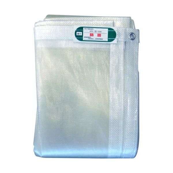 萩原工業 萩原 ターピー 防ぐネット クリア 1.8m×3.6m FN-C1836 1枚 448-2567（直送品）