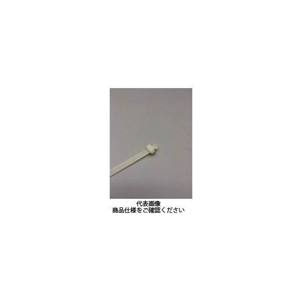 PANDUIT スタストラップ ナイロン結束バンド ナチュラル (100本入) SST4S-C 1セット(1000本:100本×10袋)（直送品）