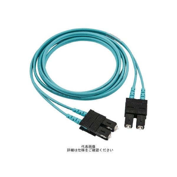 PANDUIT 光ファイバーパッチコード ライザー OM3 両端SCデュプレックス 5M 1本 FX23RSNSNSNM005（直送品）