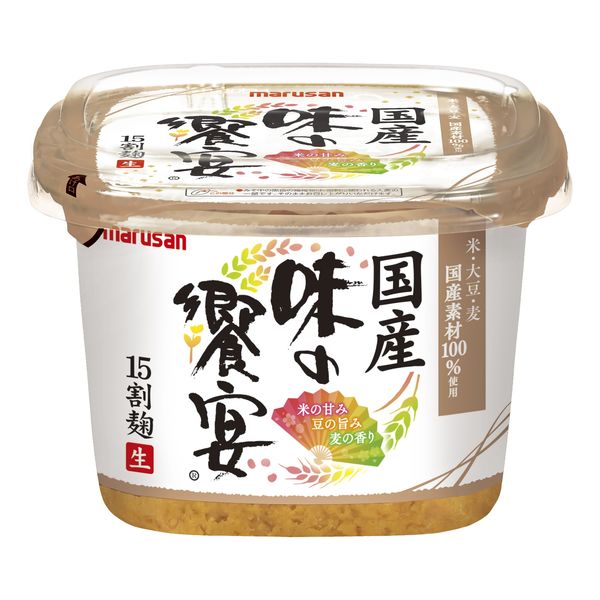 味の饗宴 無添加生 味噌 750g 1個 マルサンアイ