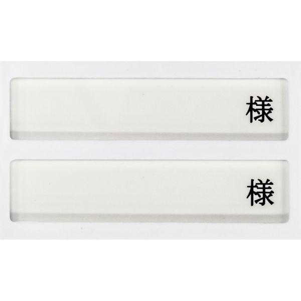 日本医理器材 病室用名札差し（２名用・様付） 09-2230-0202 1個（直送品）