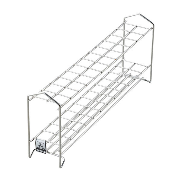 試験管立（１８ｍｍ用）２４本立 10-2845-13 1個 三和化研工業（直送品）