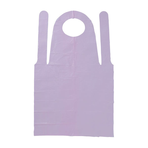 オカダ医材 ディスポプラスチックエプロン 23-3725-03 1セット(50枚入)（直送品）