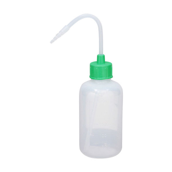 コクゴ カラーキャップ付洗浄瓶(細口) 23-5021-0105 1個(12本入)（直送品）