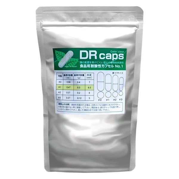 小林カプセル 耐酸性カプセルDRcaps 24-4752-01 1セット(100個入)（直送品）