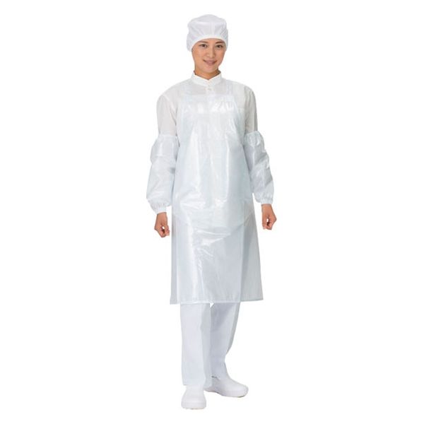 ジャブエプロン（胸当） 24-5436-00 1枚 ワコウ（直送品）