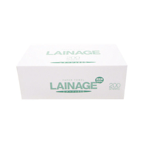 太洋紙業 ペーパータオル レナージュR6000 6234(200マイX30フクロ) 1梱(200枚入x30袋)（直送品）