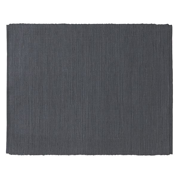 無印良品 インド綿手織ランチョンマット ダークグレー 約幅45×奥行35cm 良品計画