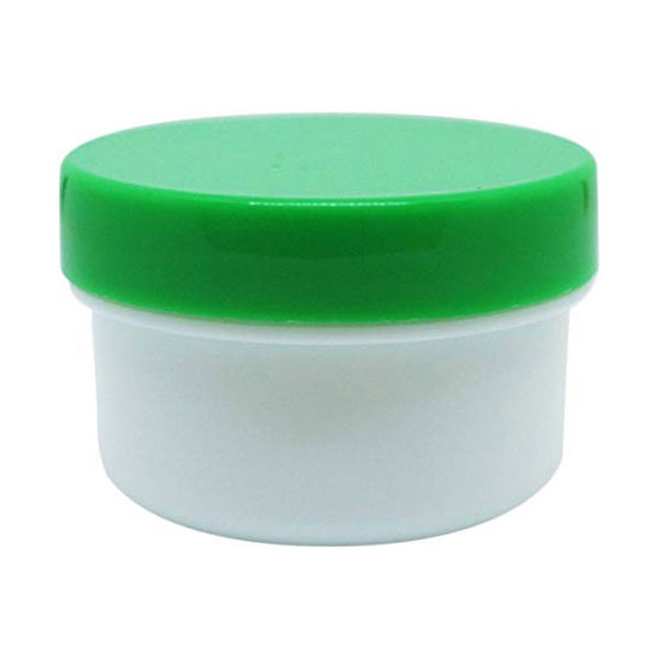 エムアイケミカル 軟膏容器プラ壷Nー4号(未滅菌) 緑 6904-00 1箱(50個入)（直送品）