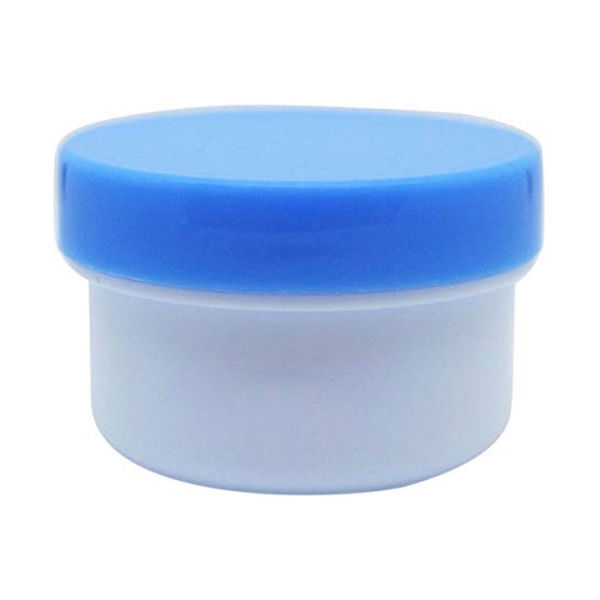 エムアイケミカル 軟膏容器プラ壷Nー3号(滅菌済) 青 6903-10 1箱(20個×5袋入)（直送品）