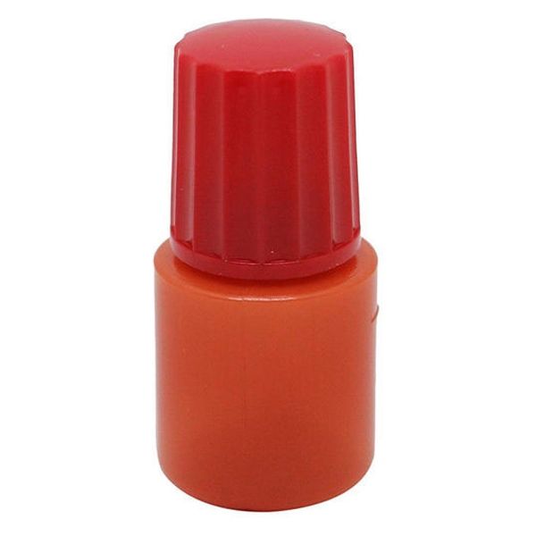 エムアイケミカル点眼容器ノーベル3号（10mL）（滅菌済） 本体色: 茶/キャップ色:赤 4531 1箱（25本×6袋入）（直送品）