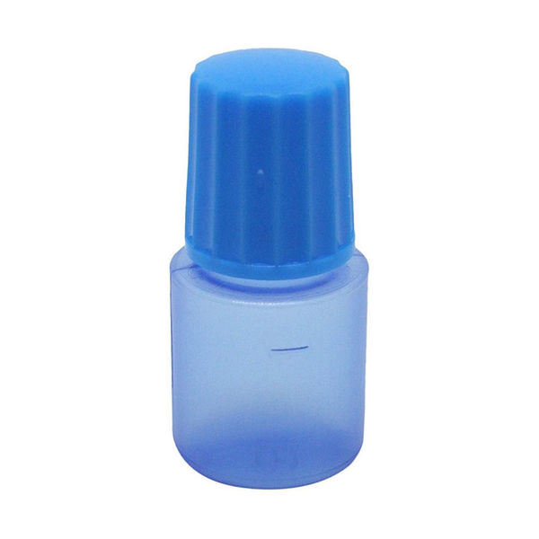 エムアイケミカル点眼容器ノーベル1号（5mL）（滅菌済） 本体色: コバルト/キャップ色:青 4511 1箱（25本×10袋入）（直送品）
