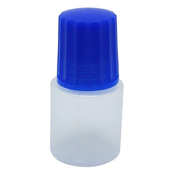 エムアイケミカル 点眼容器ノーベル3号(滅菌済) 原色白/紺 4531 1箱(25本×6袋入)（直送品）