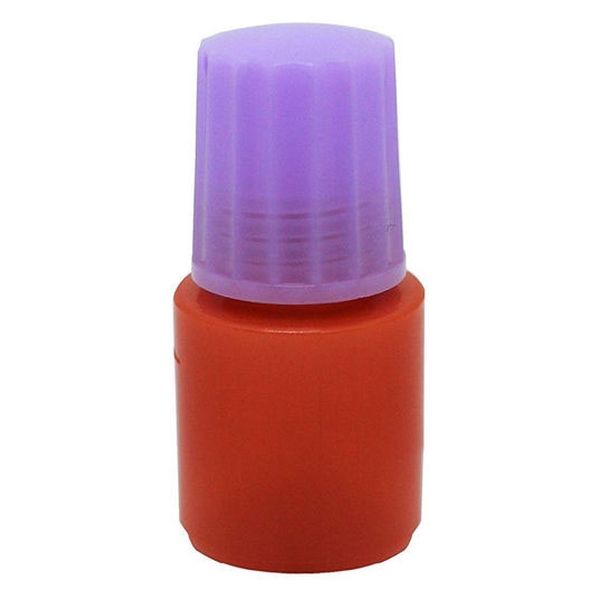 エムアイケミカル点眼容器ノーベル3号（10mL）（滅菌済） 本体色: 茶/キャップ色:フジ 4531 1箱（25本×6袋入）（直送品）