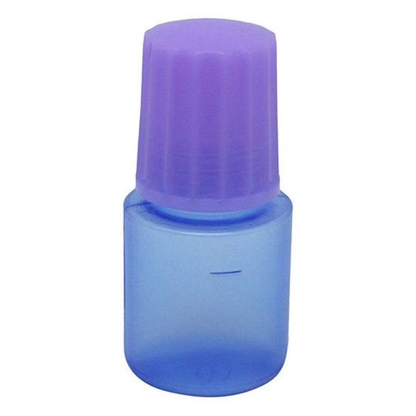 エムアイケミカル点眼容器ノーベル3号（10mL）（滅菌済） 本体色: コバルト/キャップ色:フジ 4531 1箱（25本×6袋入）（直送品）