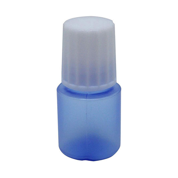 エムアイケミカル点眼容器ノーベル1号（5mL）（滅菌済） 本体色: コバルト/キャップ色:白 4511 1箱（25本×10袋入）（直送品）