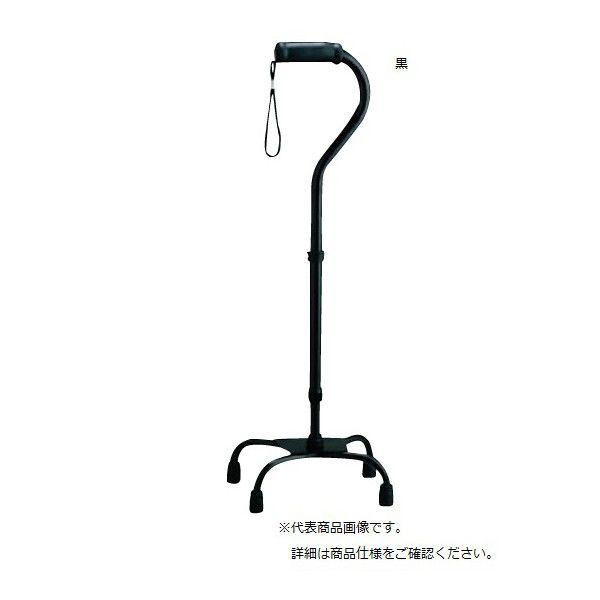 松永製作所 四点杖スモールベース 黒 CMS-40S 1本（直送品）