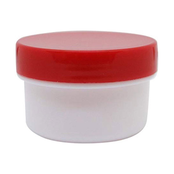 エムアイケミカル 軟膏容器プラ壷Nー6号(滅菌済) 赤 6906-10 1梱(5個×10袋入)（直送品）