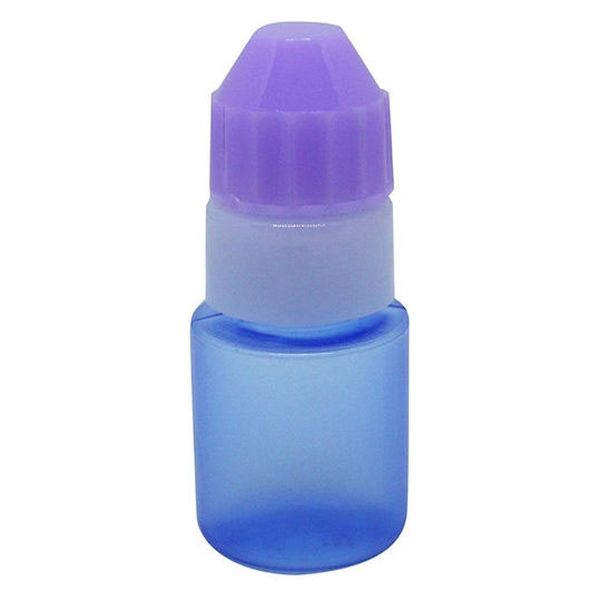 エムアイケミカル点眼容器フレッシュ3号（10mL）（滅菌済） 本体色: コバルト/キャップ色:フジ 4631 1箱（25本×6袋入）（直送品）