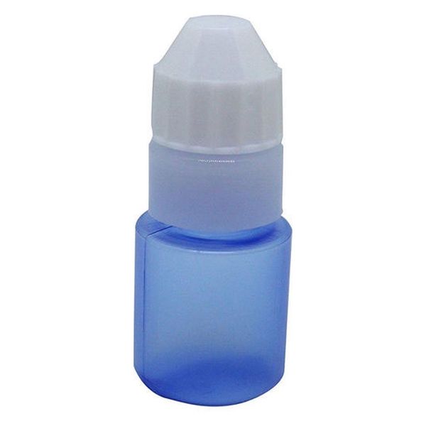 エムアイケミカル点眼容器フレッシュ3号（10mL）（滅菌済） 本体色: コバルト/キャップ色:白 4631 1箱（25本×6袋入）（直送品）