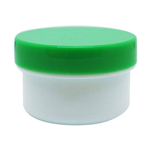 エムアイケミカル 軟膏容器プラ壷Nー5号(滅菌済) 緑 6905-10 1箱(10個×10袋入)（直送品）