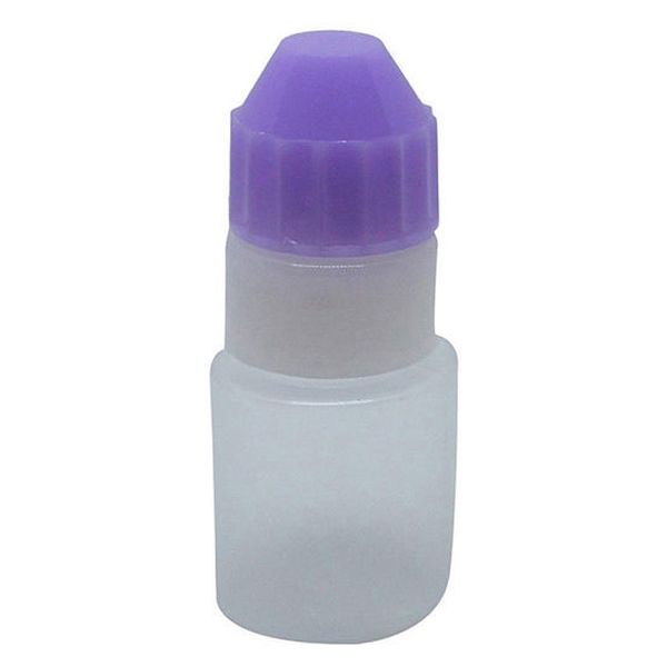 エムアイケミカル点眼容器フレッシュ3号（10mL）（滅菌済） 本体色: 原色白/キャップ色:フジ 4631 1箱（25本×6袋入）（直送品）
