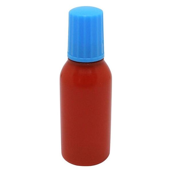 エムアイケミカル 点眼容器ポリ点1号（5mL）（滅菌済） 本体色: 茶/キャップ色:青 4711 1箱（25本×12袋入）（直送品）