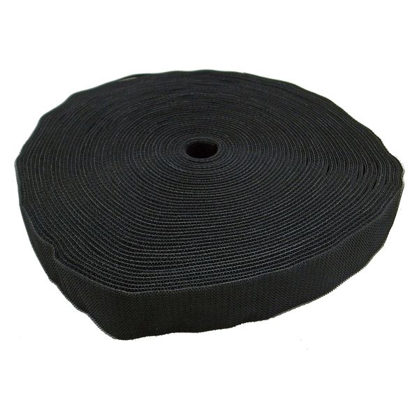 クラレファスニング 両面マジックテープ（簡単結束） 幅50mmX長さ25m 黒 WFRMAGIC-5025BK 1巻 7,787円