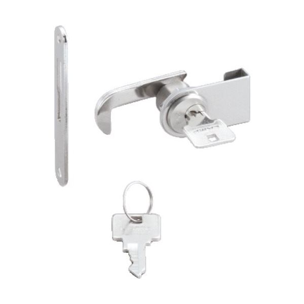 スガツネ工業 (150001147)2100GLKーDシリンダーガラスカマ錠 2100GLK-D 1個(1セット) 131-8266（直送品）