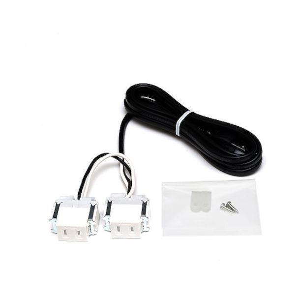 スガツネ工業 SUGATSUNE (210035177)DM2ーA2ーWT/結線済コンセント DM2-A2-WT 1個 572-3972（直送品）