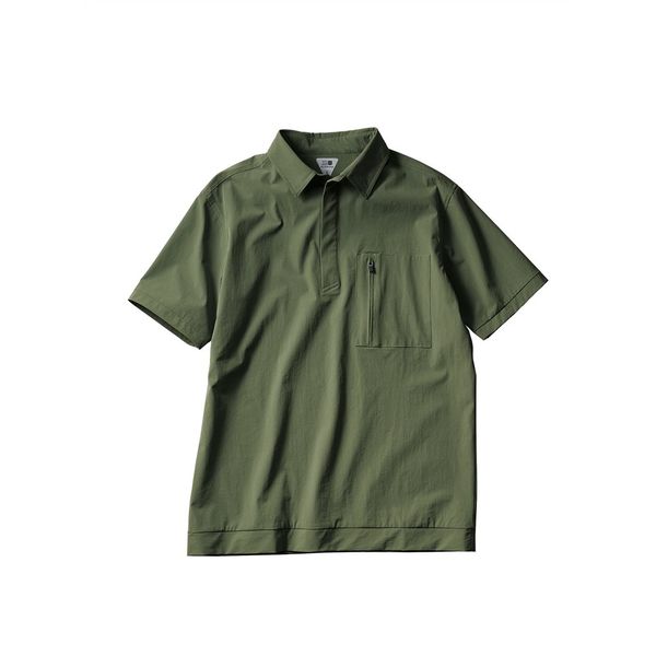 クロダルマ 半袖ポロシャツ アーミーグリーン M 26681-82-M 1枚（直送品）
