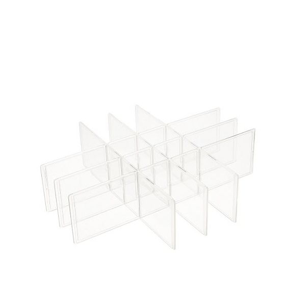 アズワン 小型点滴処置車(樹脂引出し)用仕切板 縦・横 各3枚入 0-9888-36 1セット（直送品）