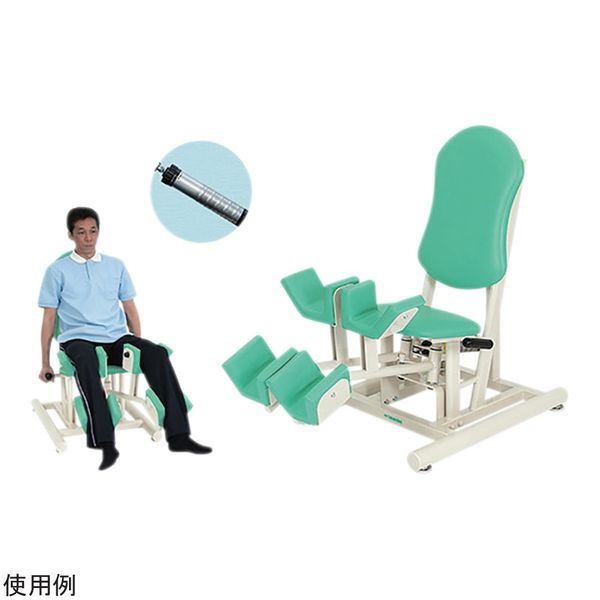 高田ベッド製作所 アブダクションII ライトグリーン TB-1223 1個 9-1130-05（直送品）