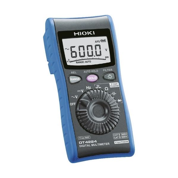 日置電機 HIOKI デジタルマルチメータ DT4224 1台(1個) 835-8278（直送品）