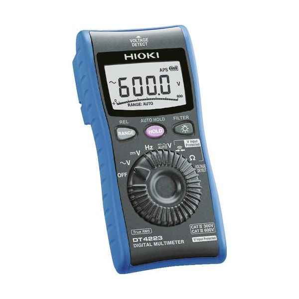 日置電機 HIOKI デジタルマルチメータ DT4223 1台(1個) 835-8277（直送品）