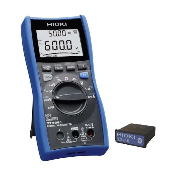日置電機 HIOKI デジタルマルチメータワイヤレスセット DT4261ー90 1台 556-8135（直送品）