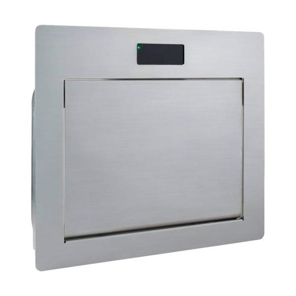 スガツネ工業 (210048696)AZーAT310ーHL自動開閉 屑入投入口 AZ-AT310-HL 1個 379-9831（直送品）