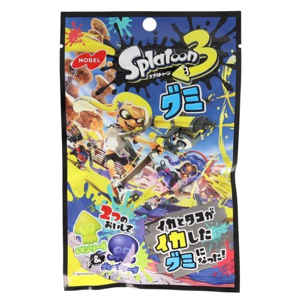 ノーベル製菓 スプラトゥーン３グミレモンＧＰ 4902124072696 50g×18個（直送品） - アスクル