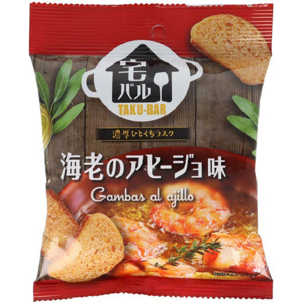 ベビースター おやつカンパニー 宅バル 海老のアヒージョ味 28g×12袋×2