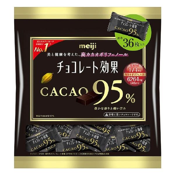 明治 チョコレート効果カカオ９５％ 大袋 4902777102115 180g×12個