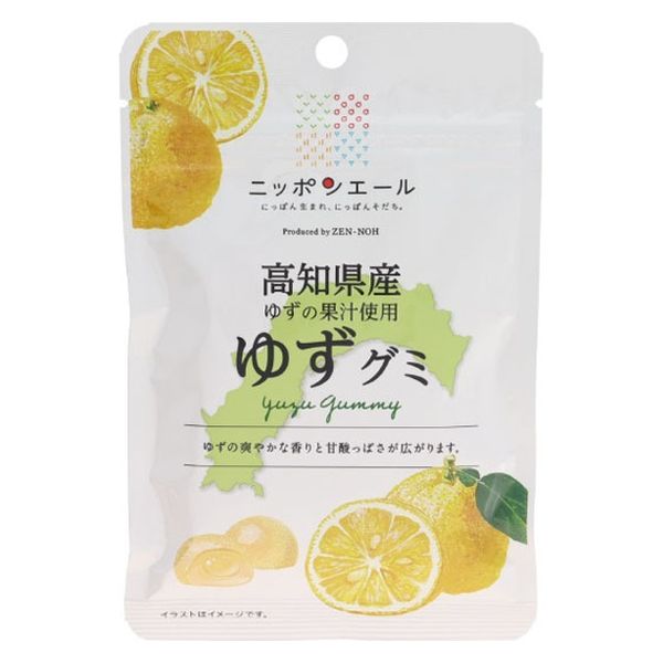 全国農協食品 高知県産ゆずグミ 4908012001472 40g×20個（直送品）