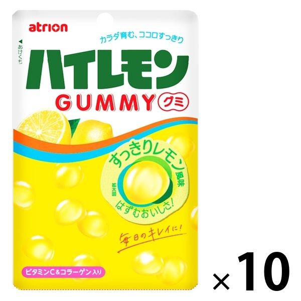 【ワゴンセール】ハイレモングミ 51g 10袋 アトリオン製菓